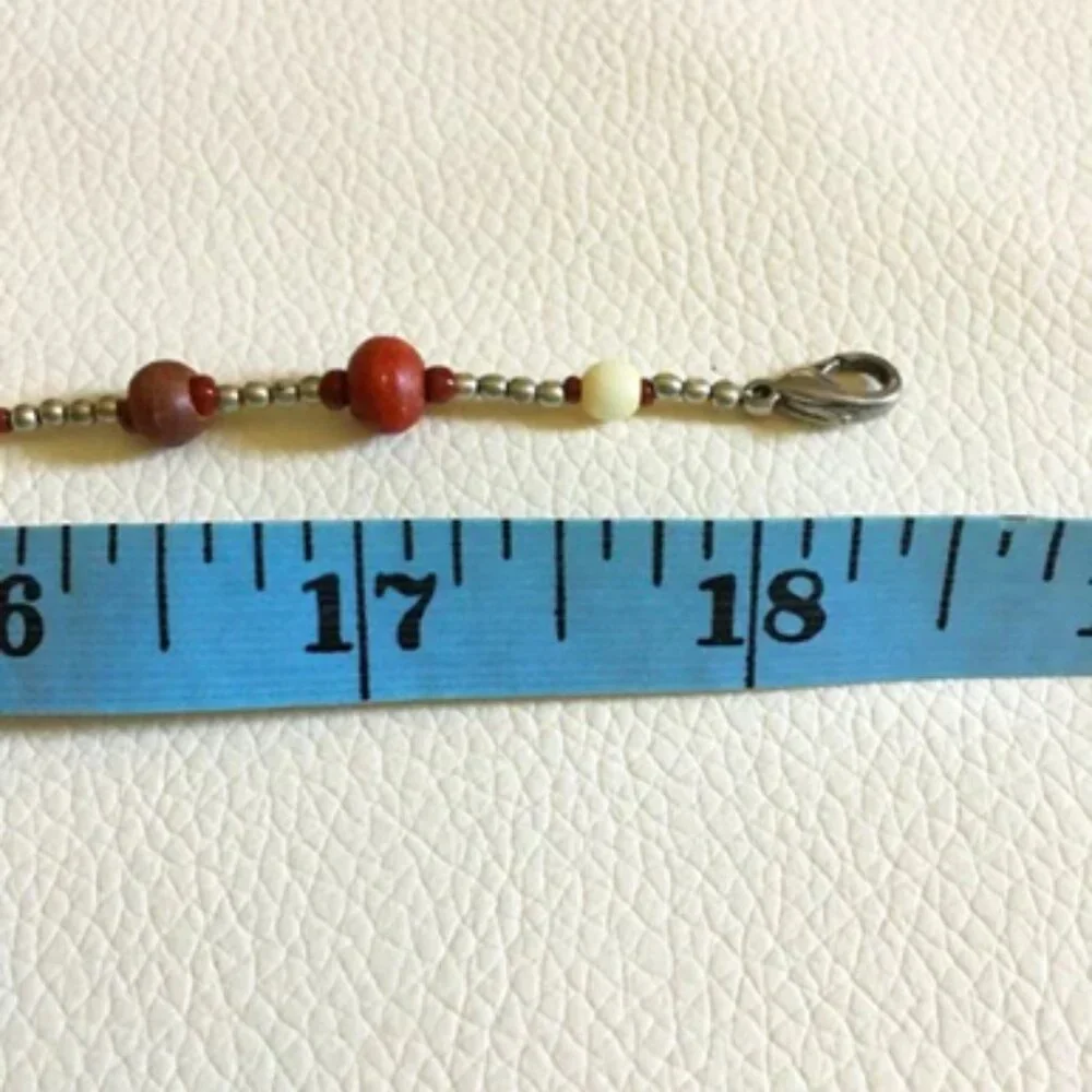 VTG 90s Artisan Victorian Witch Necklace - Wood & Metal Gothic Pendant - Picture 10 of 11